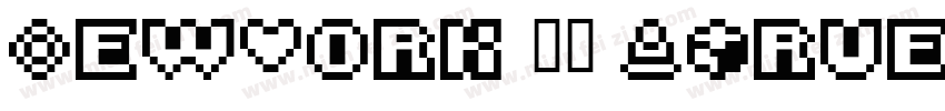 NewYork 常规 (TrueType)字体转换